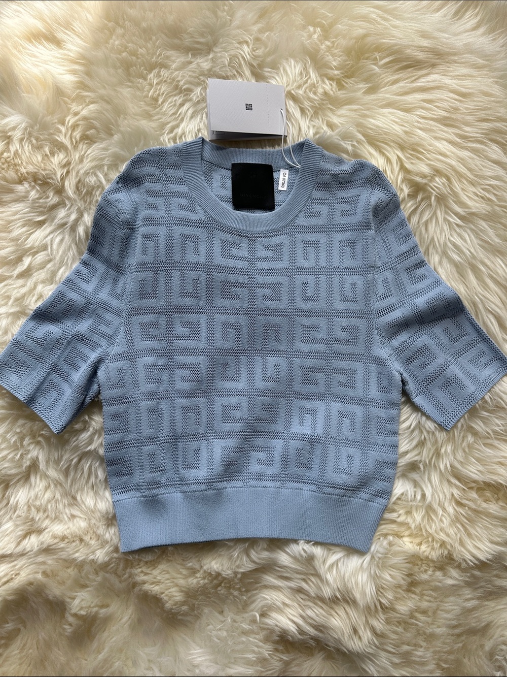 Givenchy Sweater Baby Blue / Top / T-Shirt